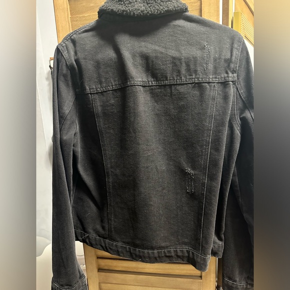 Distressed Denim Jacket - Picture 3 of 3